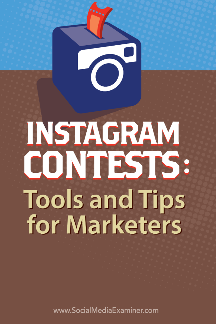 marketing putem instagram natječaja