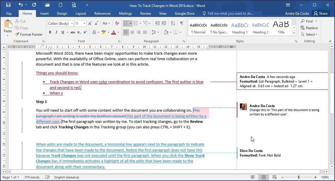 Kako pratiti promjene u Microsoft Word dokumentima
