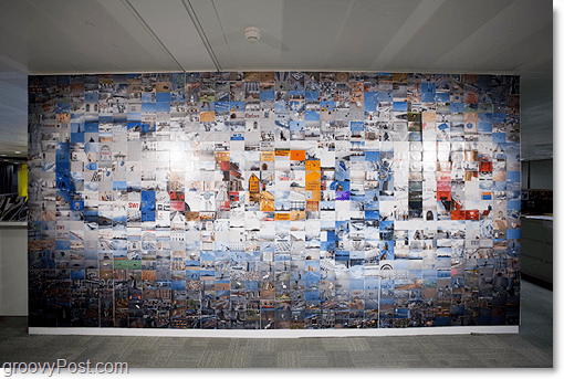 Ogroman logotip foto mozaika Googlesa