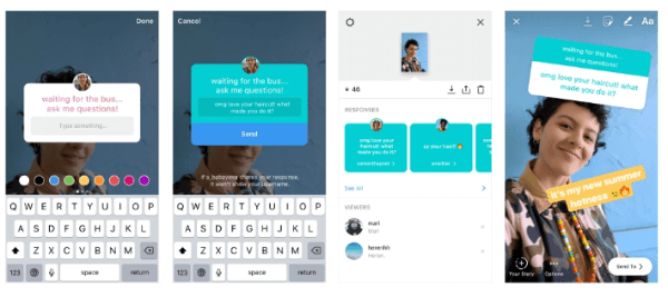 Instagram je debitirao naljepnicu interaktivnih pitanja u Instagram Stories, zabavan novi način započinjanja razgovora s prijateljima kako biste se mogli bolje upoznati.