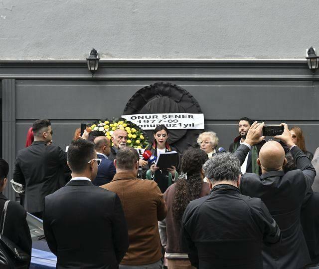 Svečanost komemoracije Onur Şener