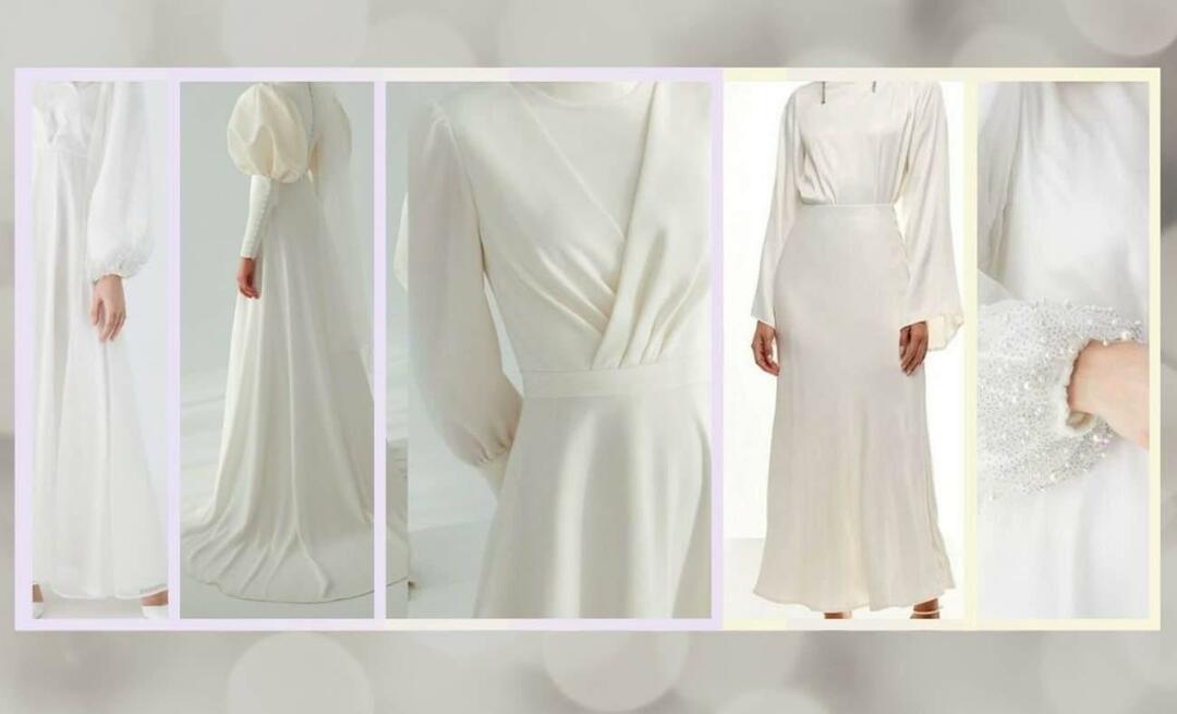 Koji su modeli jednostavnih vjenčanica s hidžabom za 2023.? Moderni i elegantni modeli hidžab vjenčanica
