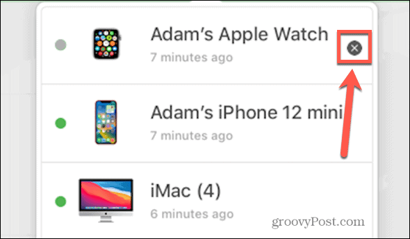 icloud ukloniti Apple Watch x