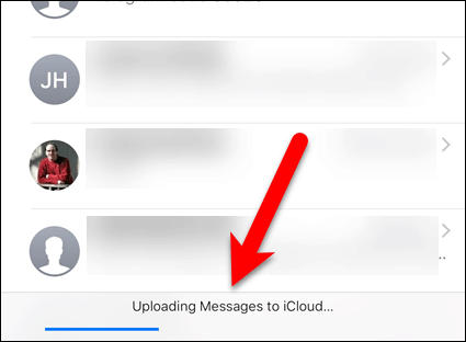 Prijenos poruka na iCloud u iOS-u