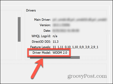 model upravljačkog programa dxdiag za windows 11