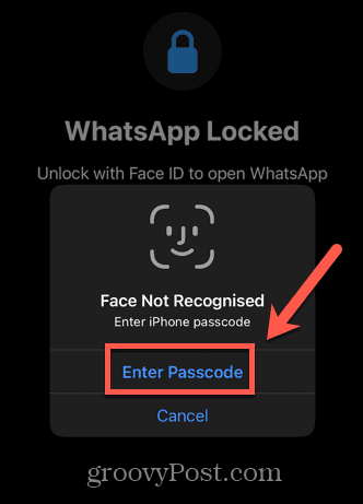 whatsapp unesite lozinku