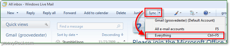 Zamijenite Outlook Express Windows Live Mail