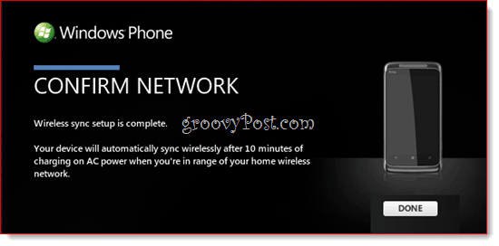 Windows Phone 7 Wireless Sync sa Zuneom