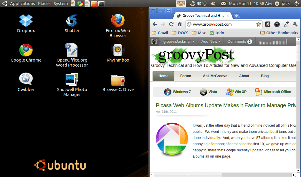 Ubuntu - Gang je sve tu
