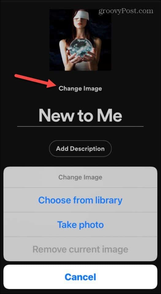Odaberite sliku ili uklonite iOS