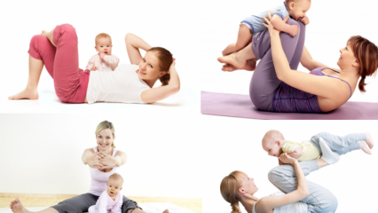Koje vježbe treba raditi nakon porođaja? Zatezanje pokreta u trbuhu