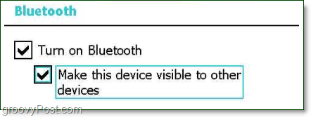 učiniti vaš Bluetooth uređaj otkrivenim