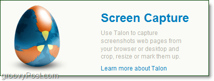 Talon je dodatak preglednika za snimanje zaslona
