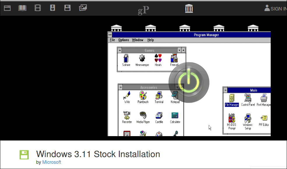 Internetska arhiva omogućuje vam da isprobate stare verzije sustava Windows i Mac u web-pregledniku