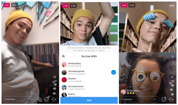 Instagram sada dopušta emiterima da pozivaju gledatelje da se pridruže njihovim video prijenosima uživo unutar aplikacije.