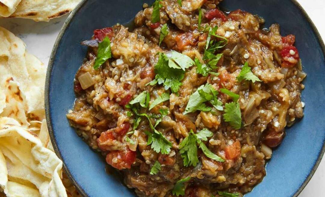 Kako da baigan choka čuje MasterChef? Recept za umak od pečenog patlidžana (baigan choka).