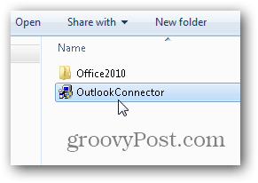 Outlook.com Outlook Hotmail Connector - Pokrenite instalacijski program Outlookconnector.exe