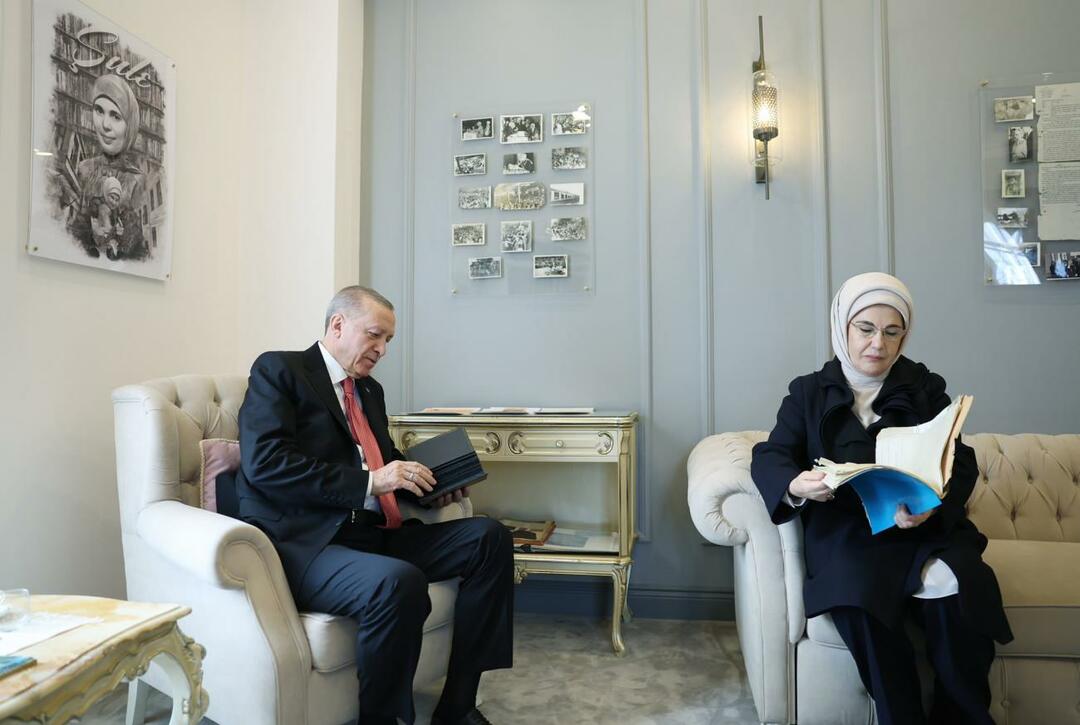 Predsjednik Recep Tayyip Erdogan i njegova supruga Emine Erdogan