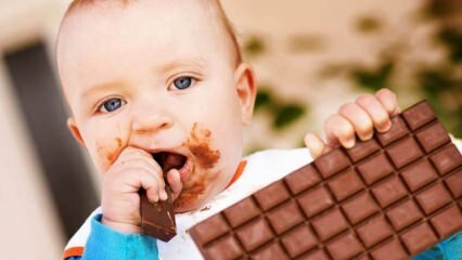 Mogu li bebe jesti čokoladu? Recept za čokoladno mlijeko za bebe