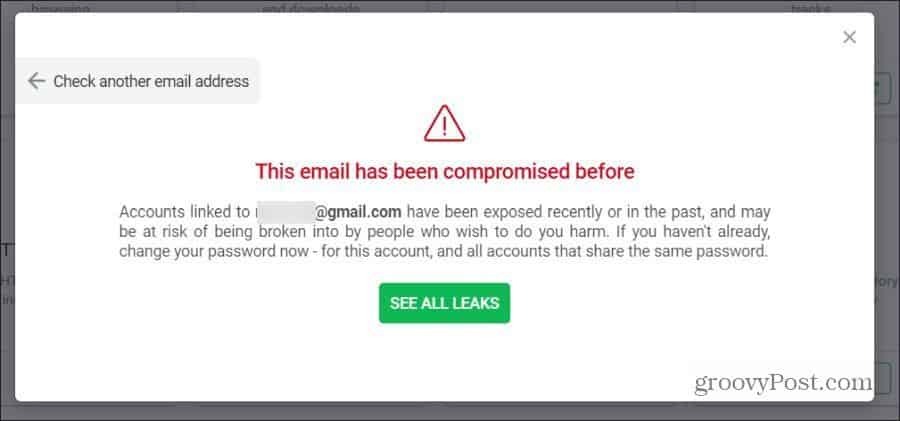 upozorenje procurilo putem e-pošte