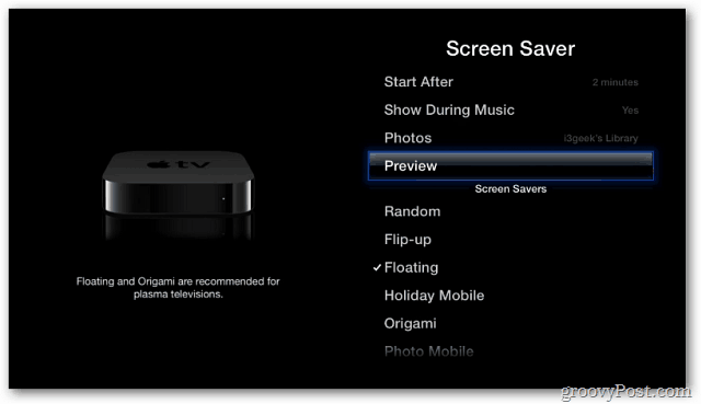 Apple TV: Koristite svoje fotografije kao čuvar zaslona