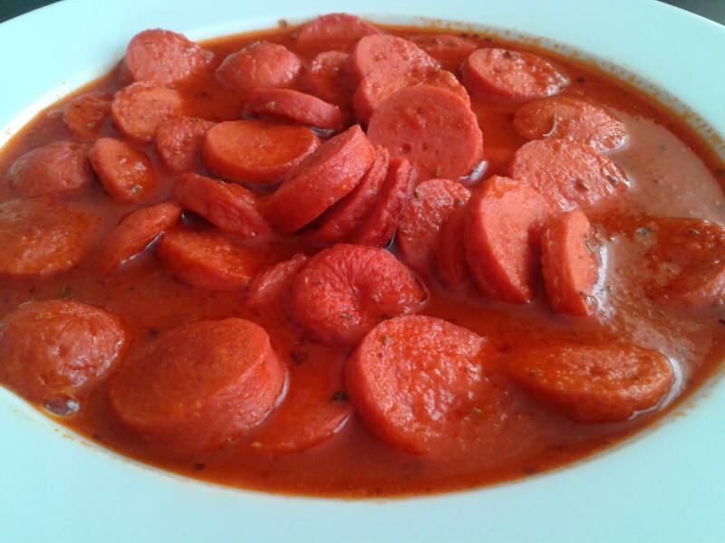 Kako napraviti kobasicu s pastu od rajčice za doručak? Recept za kobasice za kobasice
