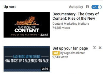  Vaš oglas na YouTubeu kao sponzorirani videozapis.