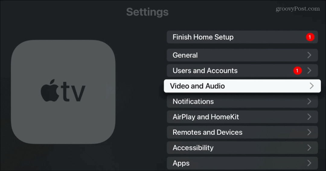 Kako promijeniti razlučivost zaslona Apple TV-a