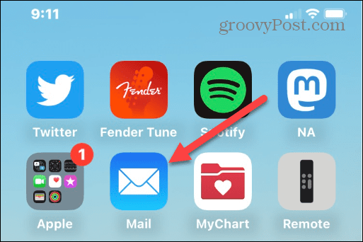 Poništi slanje e-pošte na iPhoneu ili iPadu