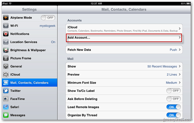 Kako postaviti poštu na iPhone, iPad ili iPod Touch