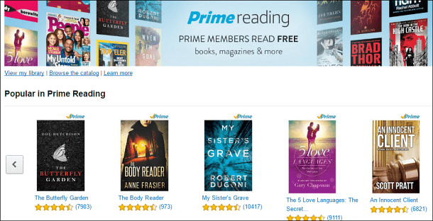 Amazon nudi premijerno čitanje: nudi tisuće besplatnih knjiga i časopisa