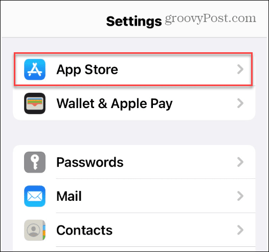 App Store za iPhone