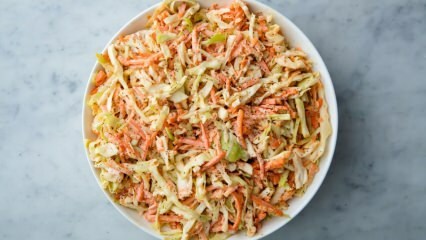 Kako napraviti praktičnu salatu od kupusa Coleslaw?