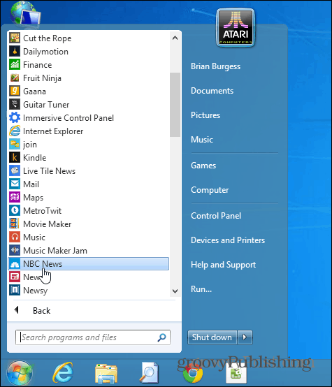 Zamijenite Windows 7 izbornik Start