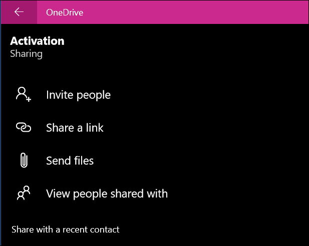 Prozori za OneDrive aplikacije 10 8