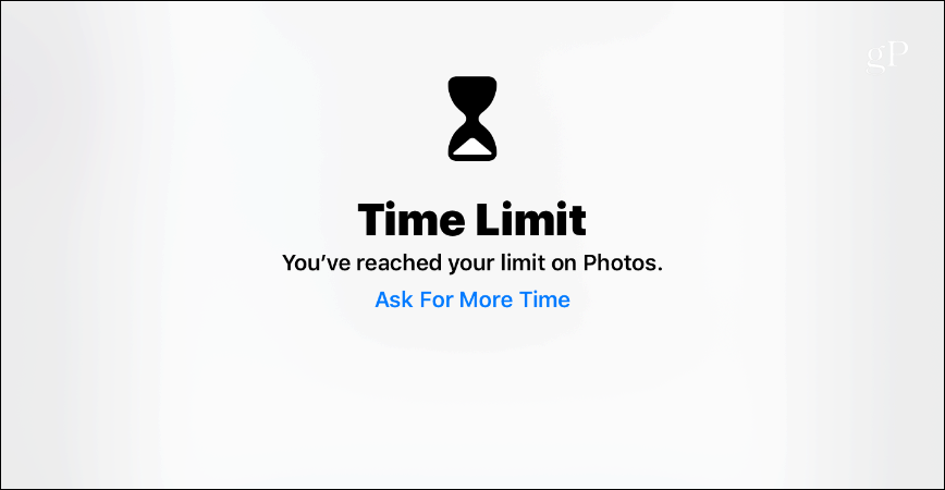 Ograničenje vremenskog ograničenja Vrijeme iOS 12 iPad