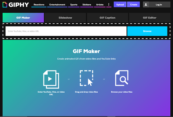 Potražite ili stvorite vlastite GIF-ove s Giphyjem.