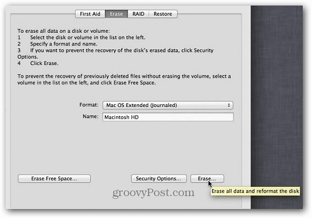 Kako izbrisati tvrdi disk vašeg Mac-a i ponovo instalirati OS X