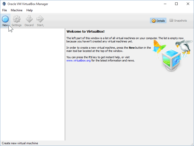 01 Stvaranje novog virtualnog stroja (Instalacija Windowsa 10)