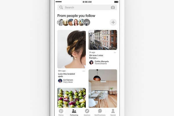 Pinterest je objavio da predstavlja novi način otkrivanja ideja ljudi i marki koje već pratite na platformi.