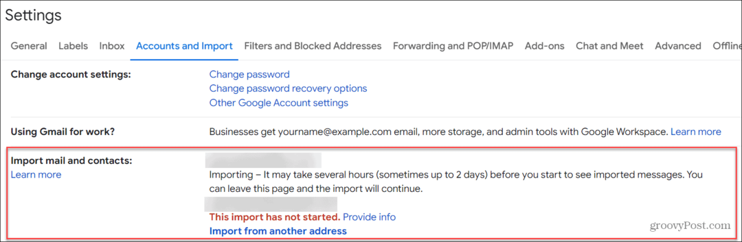 Kako uvesti Outlook e-poštu u Gmail