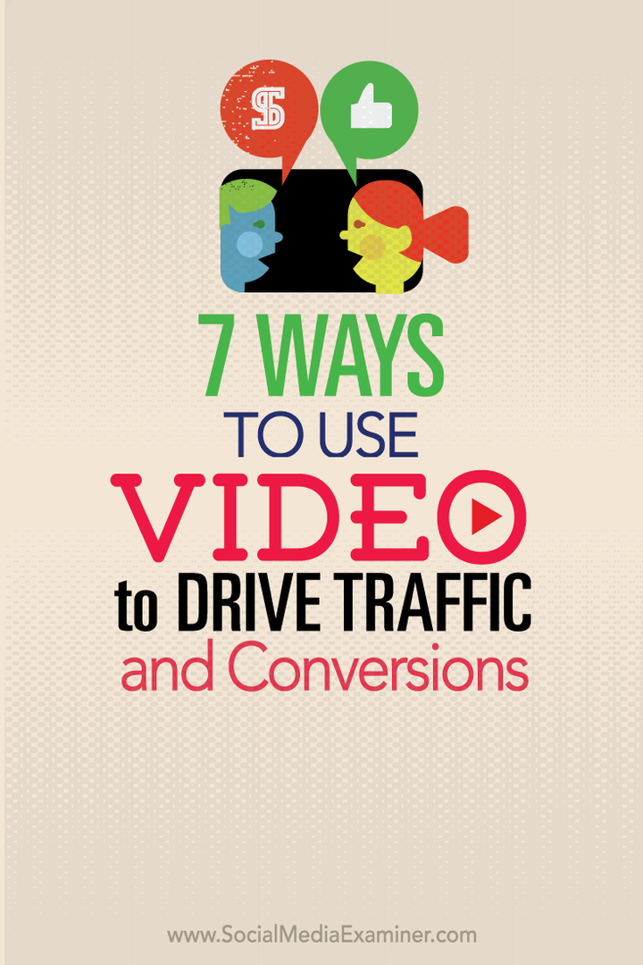 kako koristiti video za privlačenje prometa i konverzija