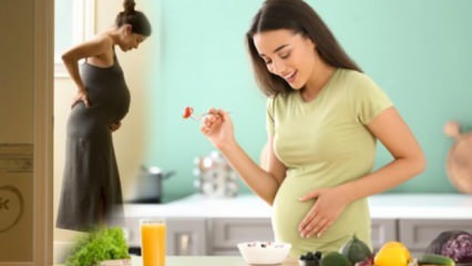 Hrana zbog koje se dijete tijekom trudnoće deblja! Zašto se nerođena beba ne deblja?