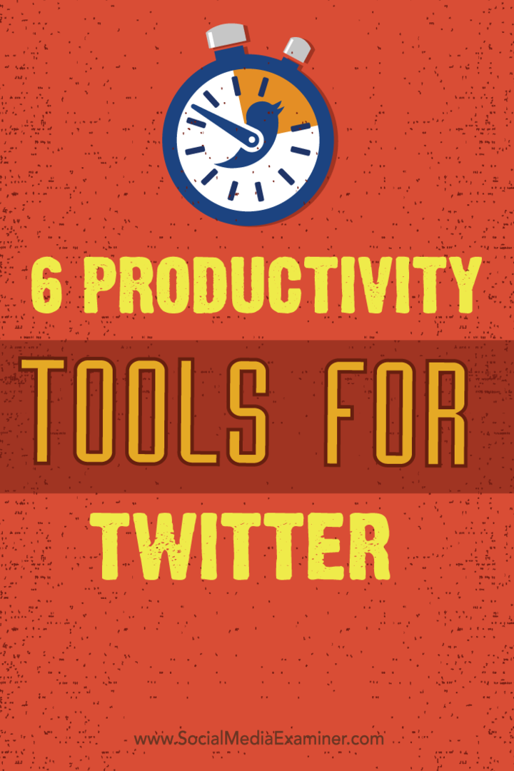 alati za produktivnost i savjeti za twitter