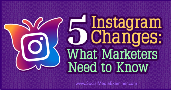 kako promjene instagrama utječu na marketing