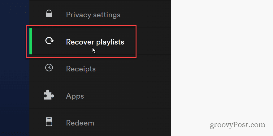 Kako oporaviti izbrisani Spotify Playlist