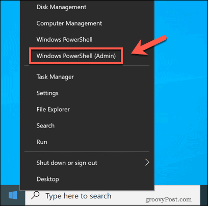 Pokretanje Windows PowerShell