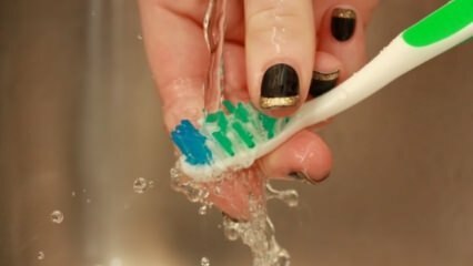 Kako se vrši čišćenje četkica za zube?