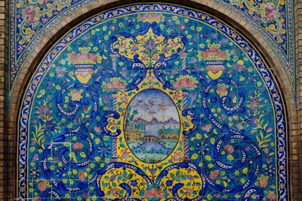 Detalji iz palače Golestan