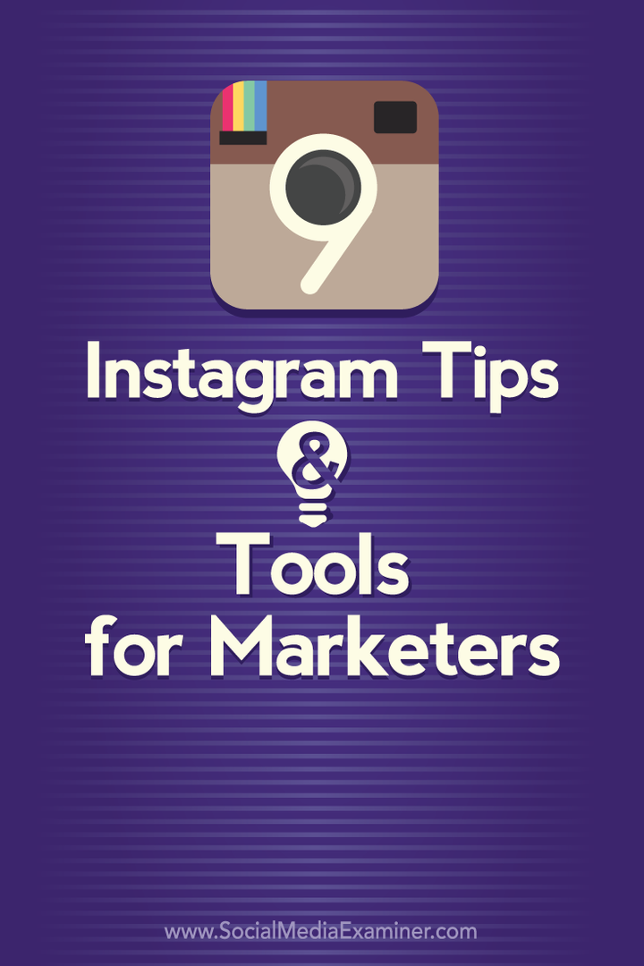 9 instagram savjeta i alata za marketere